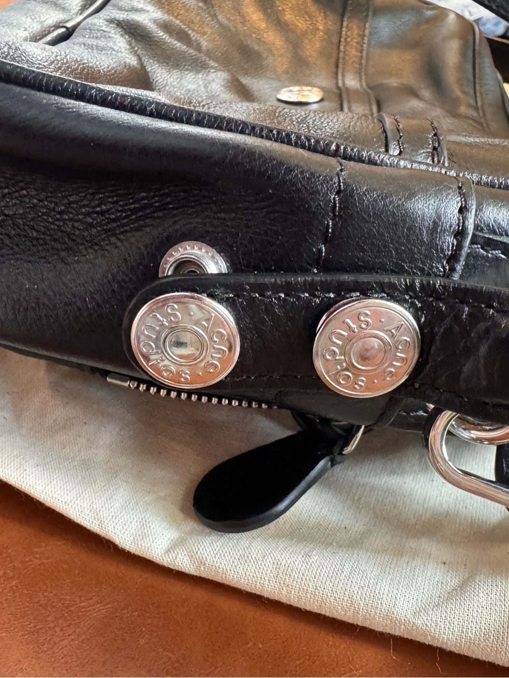 Acne Studios small black Camero bag - Picture 12 of 12